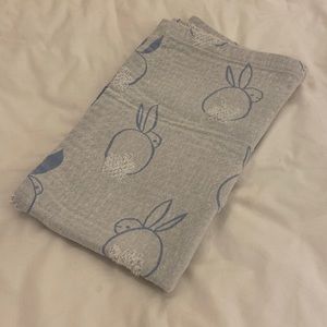 Baby Blue bunny blanket
